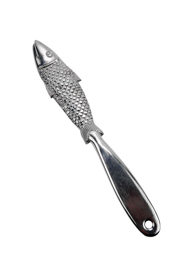 Alum. Fish Scale Utensil Teflon    